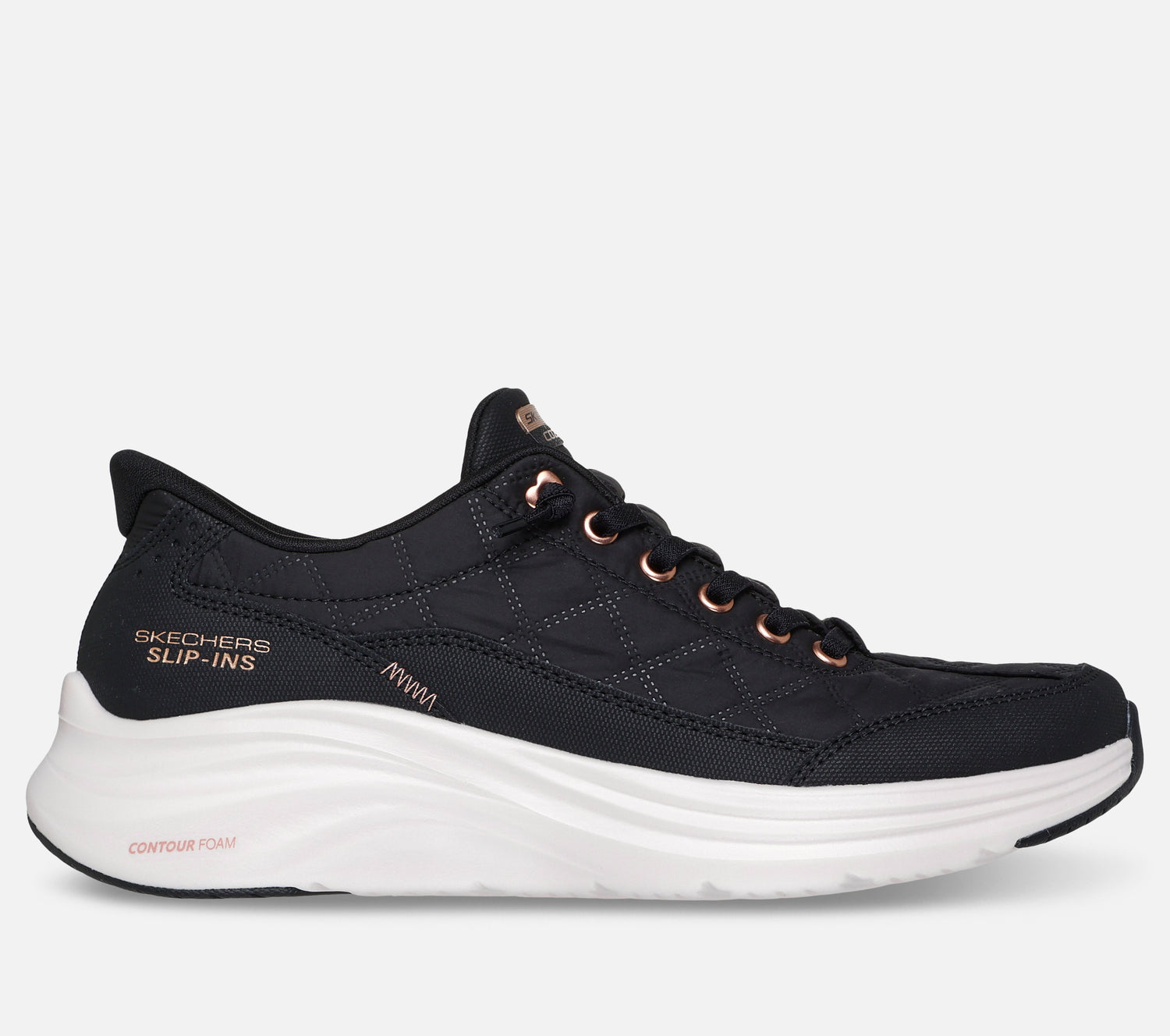 Wide Fit: Slip-ins: Contour Foam - Cozy Fit Golden Hour Shoe Skechers.dk