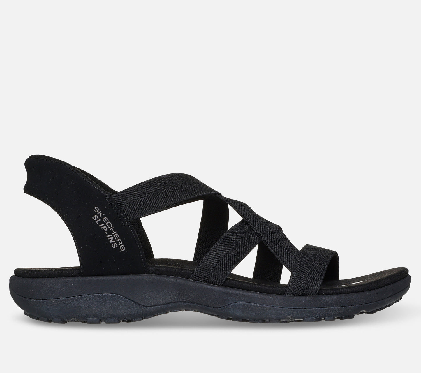 Wide Fit: Slip-ins: Reggae Slim - Stretch Flex Sandal Skechers.dk