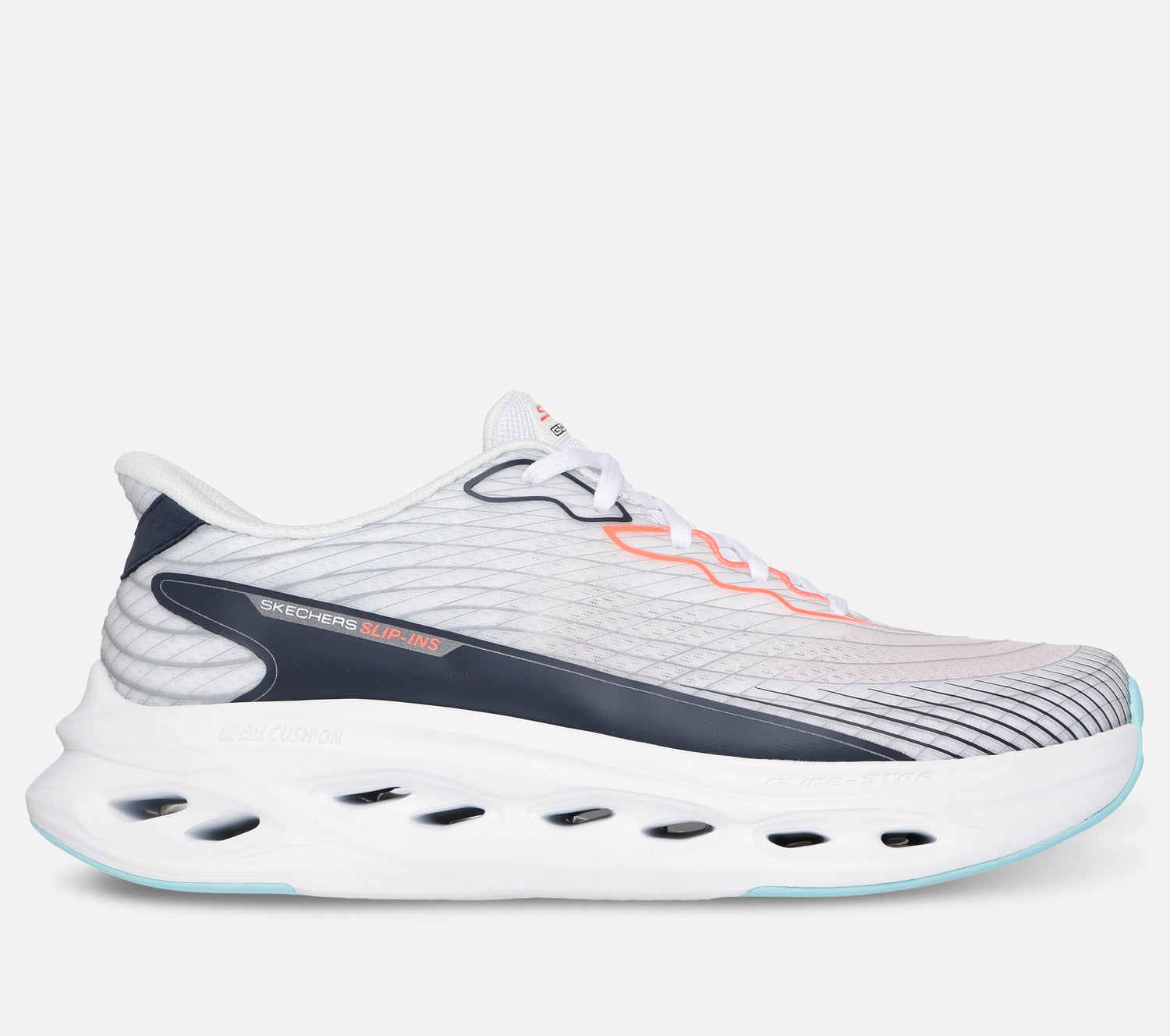 Slip-ins: Max Cushioning Glide-Step - Sapphire Shoe Skechers.dk