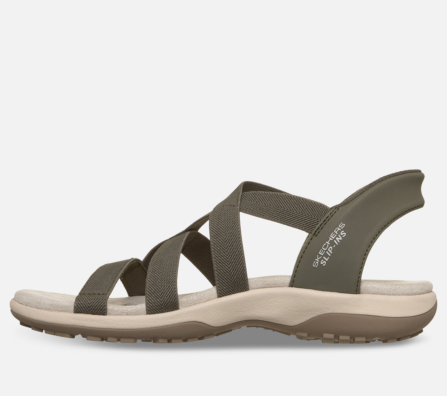 Slip-ins: Reggae Slim - Stretch Flex Sandal Skechers.dk