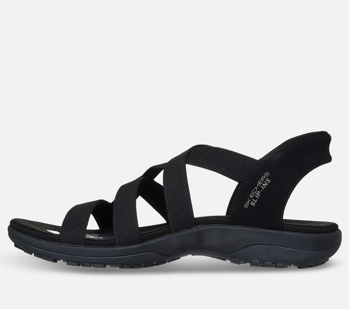 Wide Fit: Slip-ins: Reggae Slim - Stretch Flex Sandal Skechers.dk