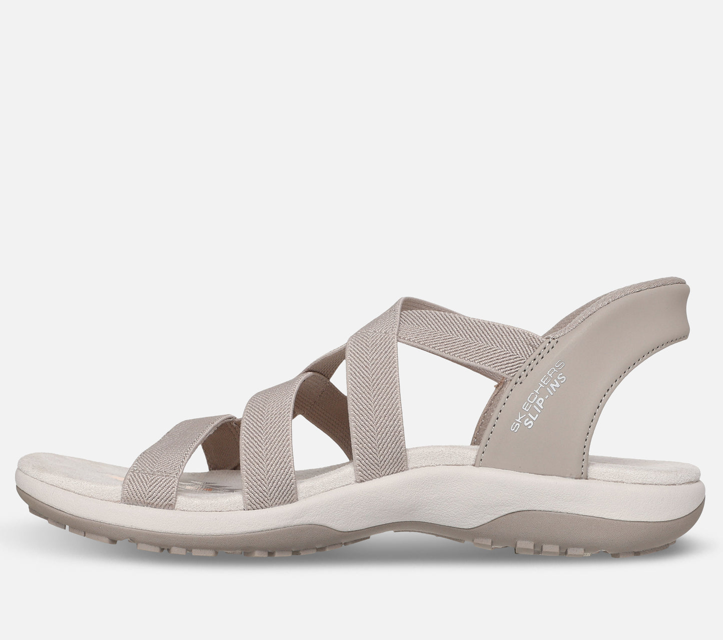 Wide Fit: Slip-ins: Reggae Slim - Stretch Flex Sandal Skechers.dk