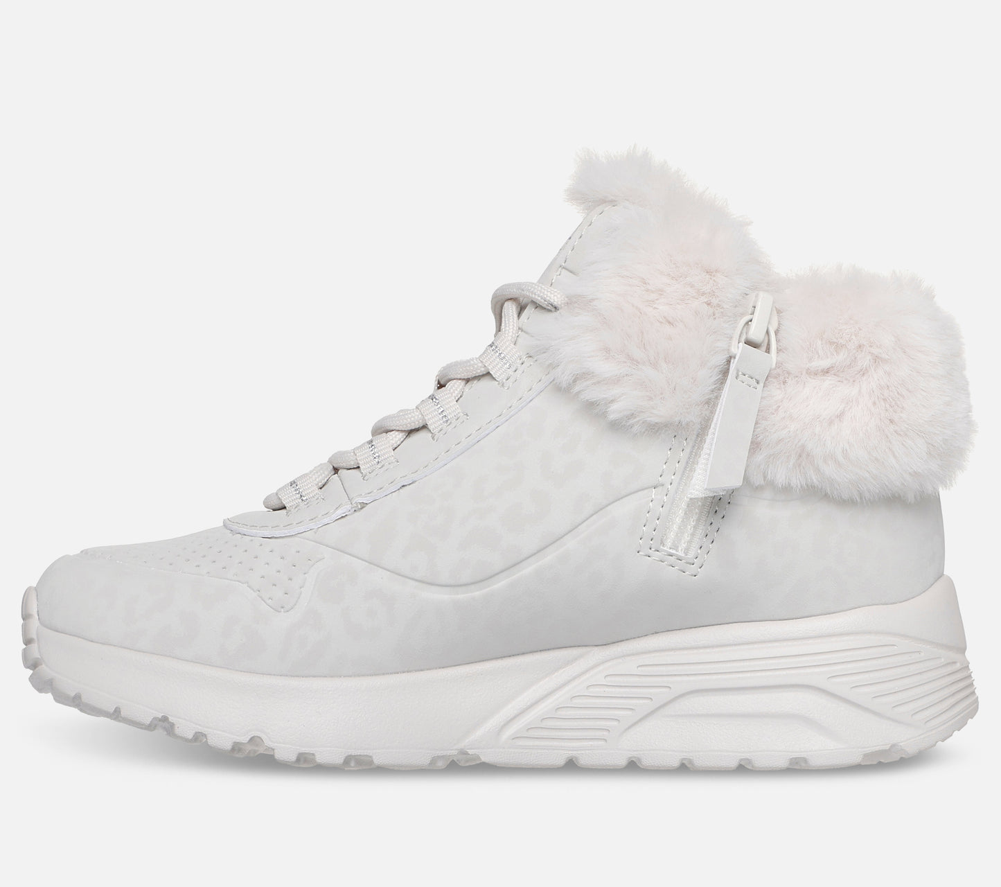 Uno Lite - Cozy Leopard Boot Skechers.dk