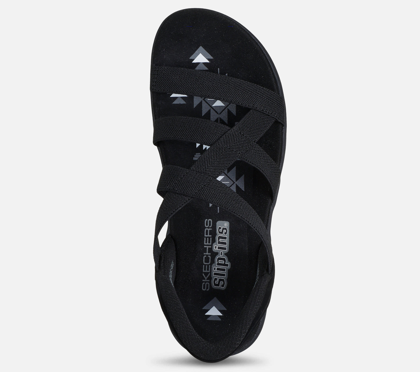 Wide Fit: Slip-ins: Reggae Slim - Stretch Flex Sandal Skechers.dk