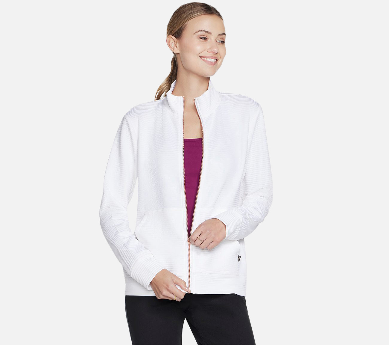 The Hoodless Hoodie GO WALK Everywhere Jacket Clothes Skechers.dk