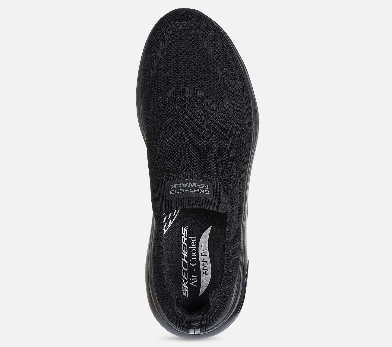 Wide Fit: GO WALK Arch Fit 2.0 - Knitted Relief Shoe Skechers.dk