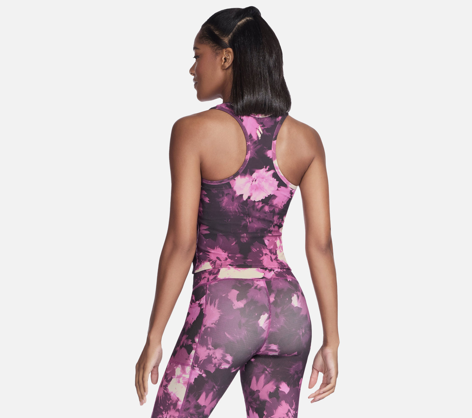 GO FLEX RIB Inbloom V-Neck Tank Clothes Skechers.dk