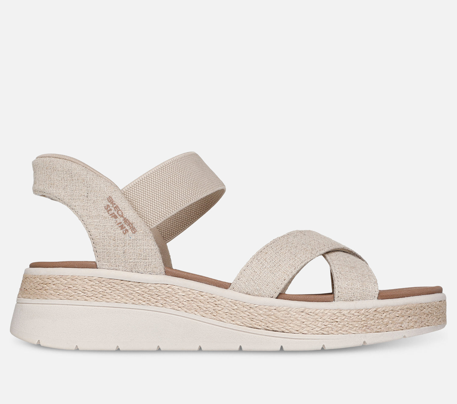 Wide Fit: Slip-ins: BOBS Sun Ray - Bright Take Sandal Skechers.dk