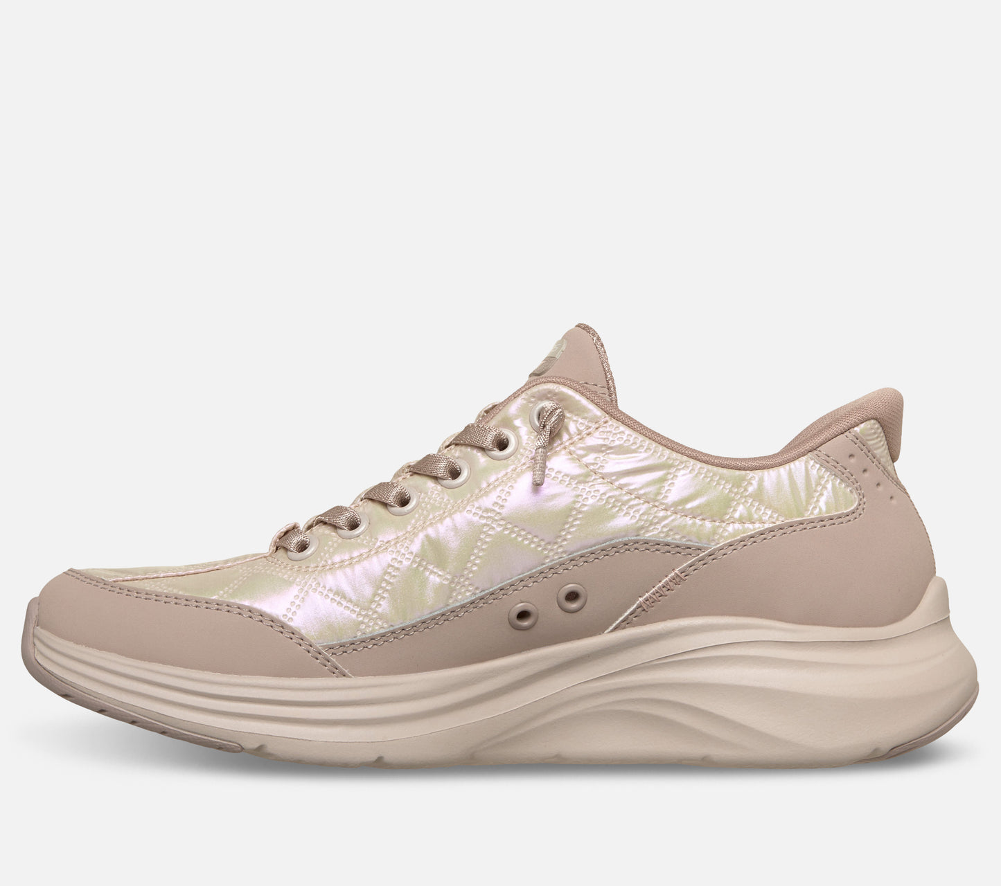 Slip-ins: Contour Foam Cozy Fit - Shining Pearl Shoe Skechers.dk