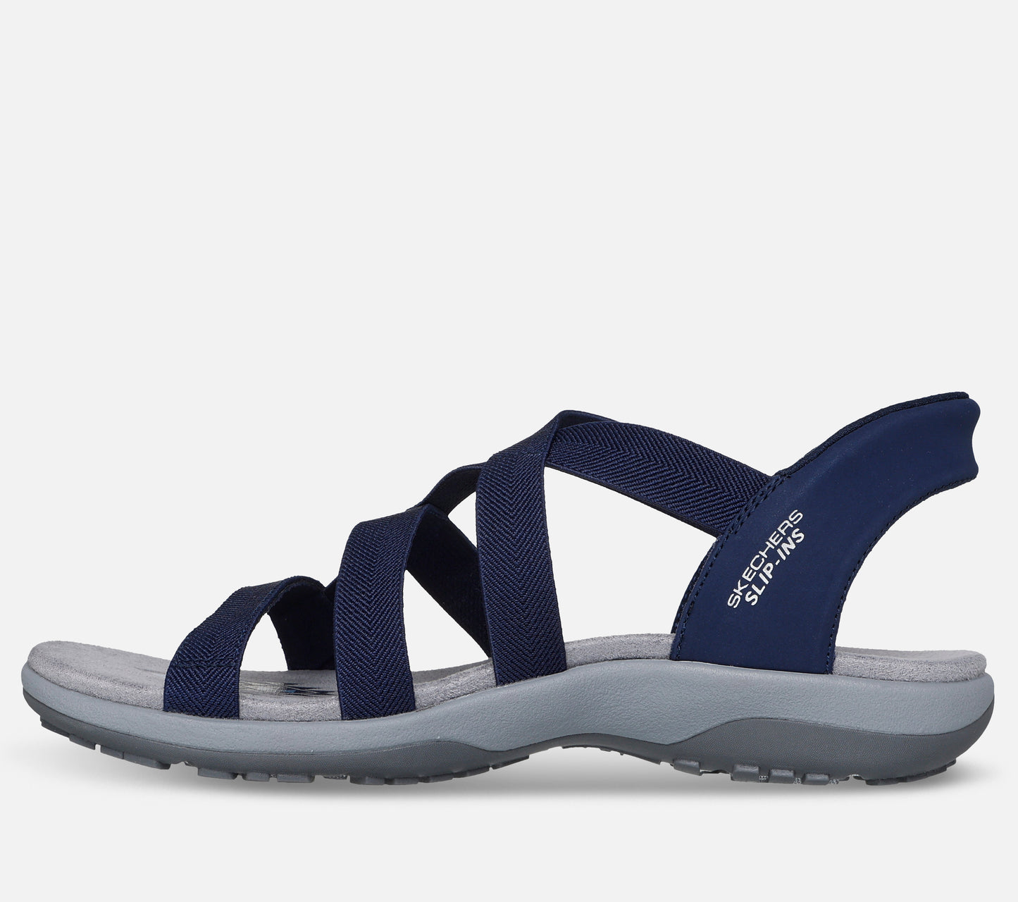 Wide Fit: Slip-ins: Reggae Slim - Stretch Flex Sandal Skechers.dk