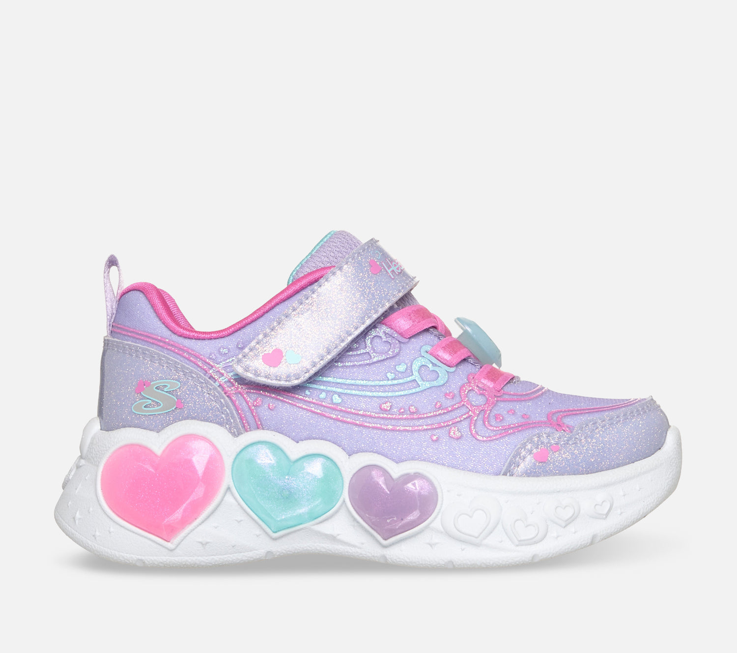 S-Lights: Enchanted Heart Lights Shoe Skechers.dk