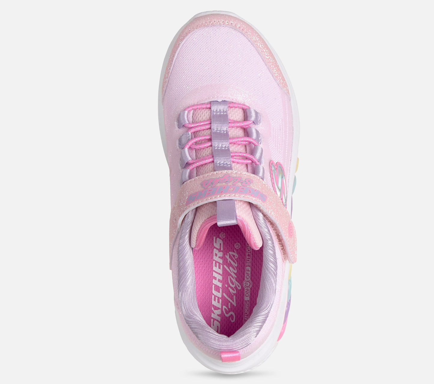 S-Lights: Rainbow Cruisers - Glitzy Glow Shoe Skechers.dk