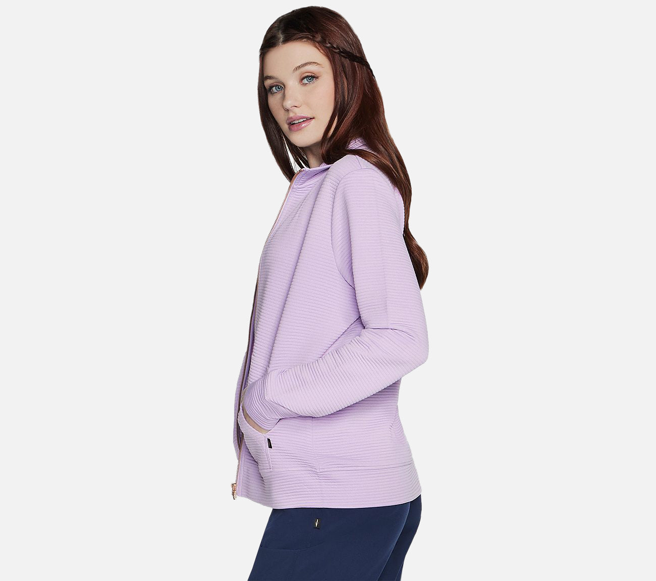 The Hoodless Hoodie GO WALK Everywhere Jacket Clothes Skechers.dk