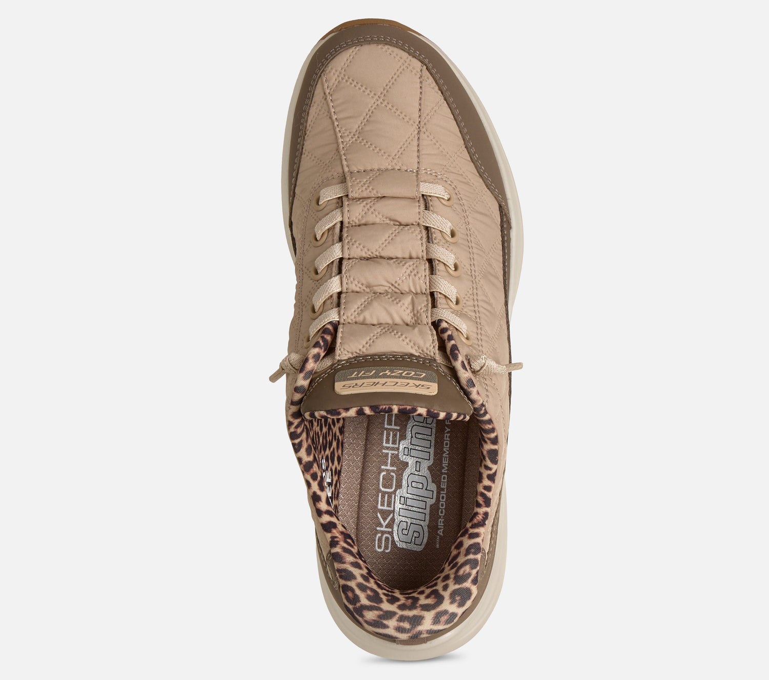 Slip-ins: Contour Foam – Cozy Fit Leopard Dream Shoe Skechers.dk