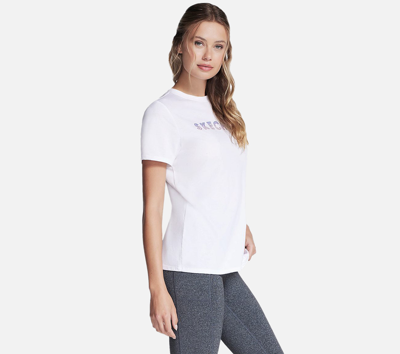 Gradient Short Sleeve Tee Clothes Skechers.dk