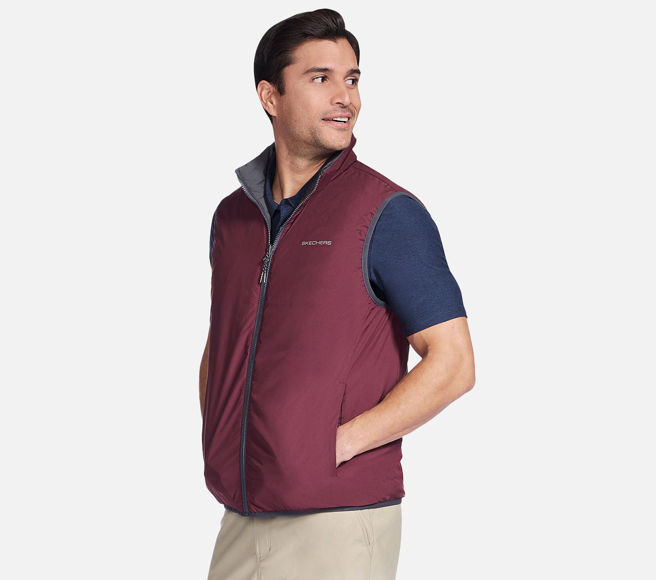 GO SHIELD Altitude Reversible Vest Clothes Skechers.dk