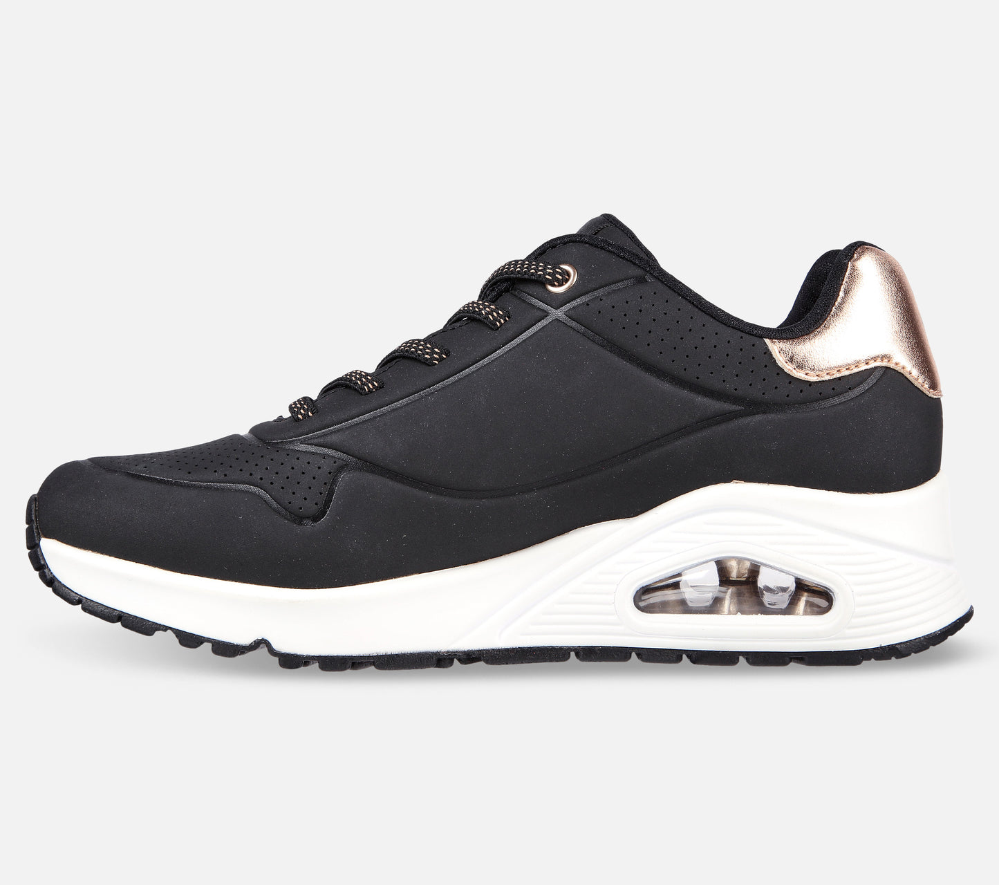Wide Fit: Uno - Shimmer Away Shoe Skechers.dk