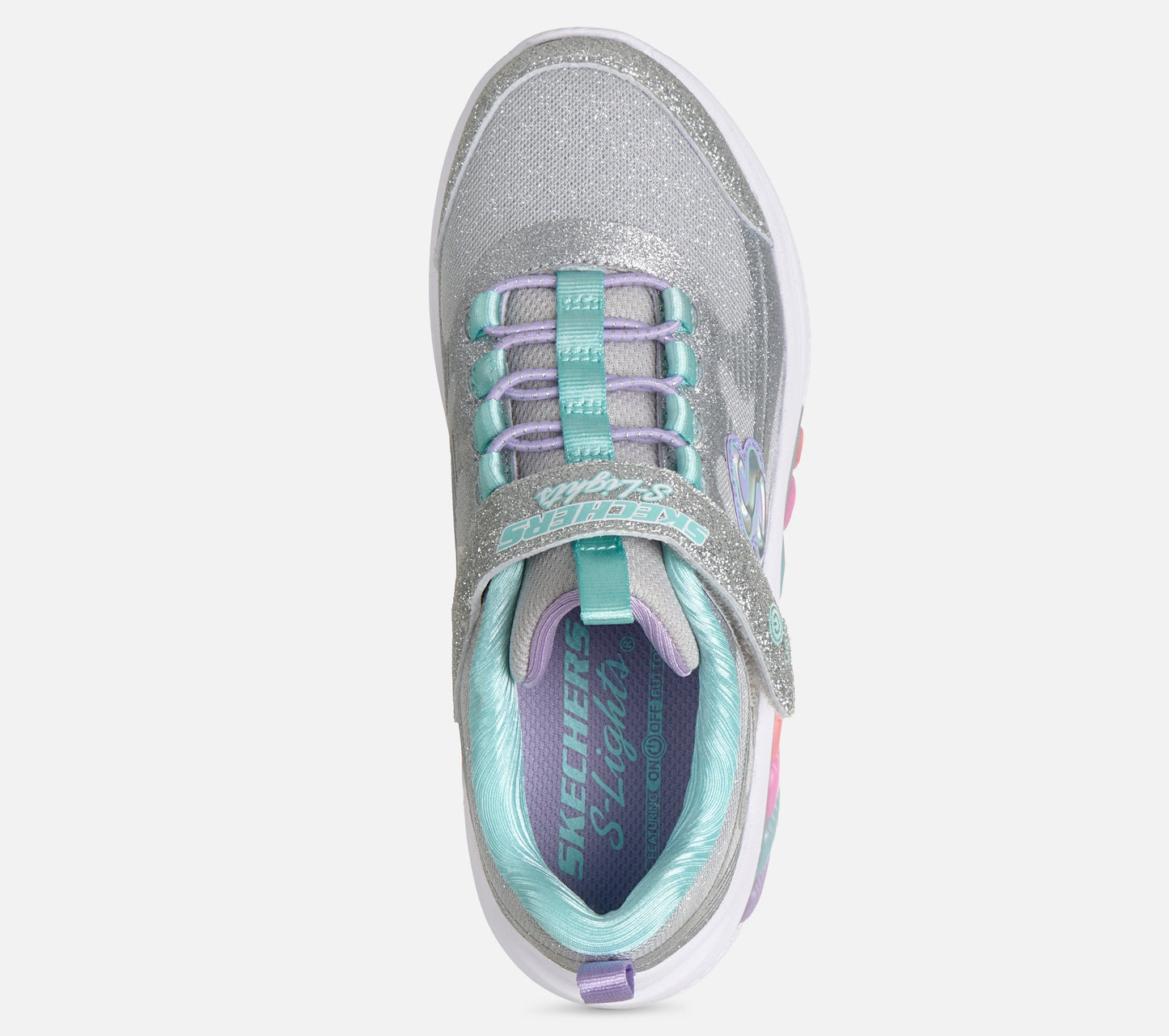 S-Lights: Rainbow Cruisers - Glitzy Glow Shoe Skechers.dk