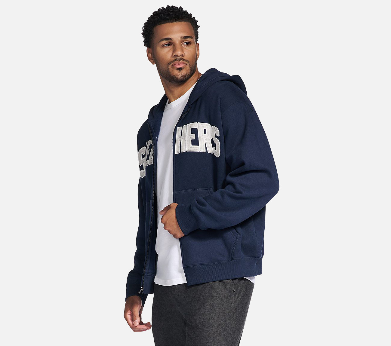 Max Soft Full Zip Hoodie Clothes Skechers.dk