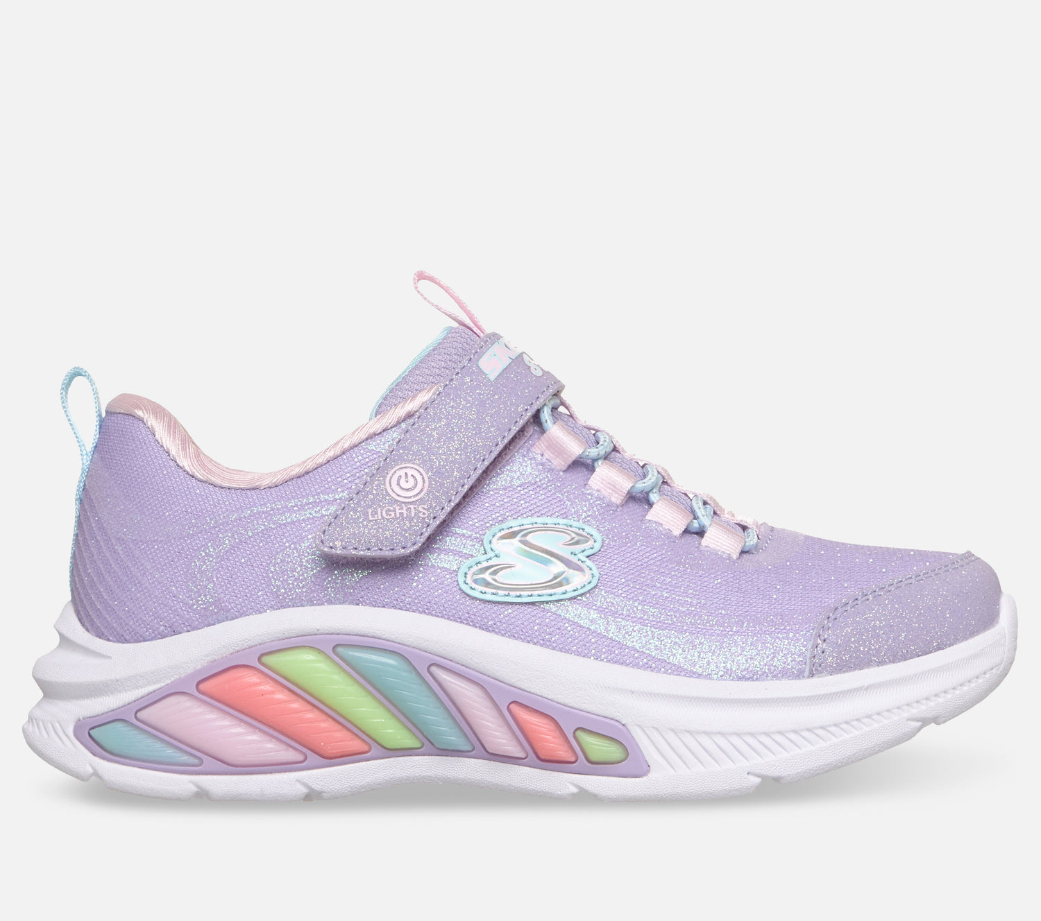 S-Lights: Rainbow Cruisers - Glitzy Glow Shoe Skechers.dk