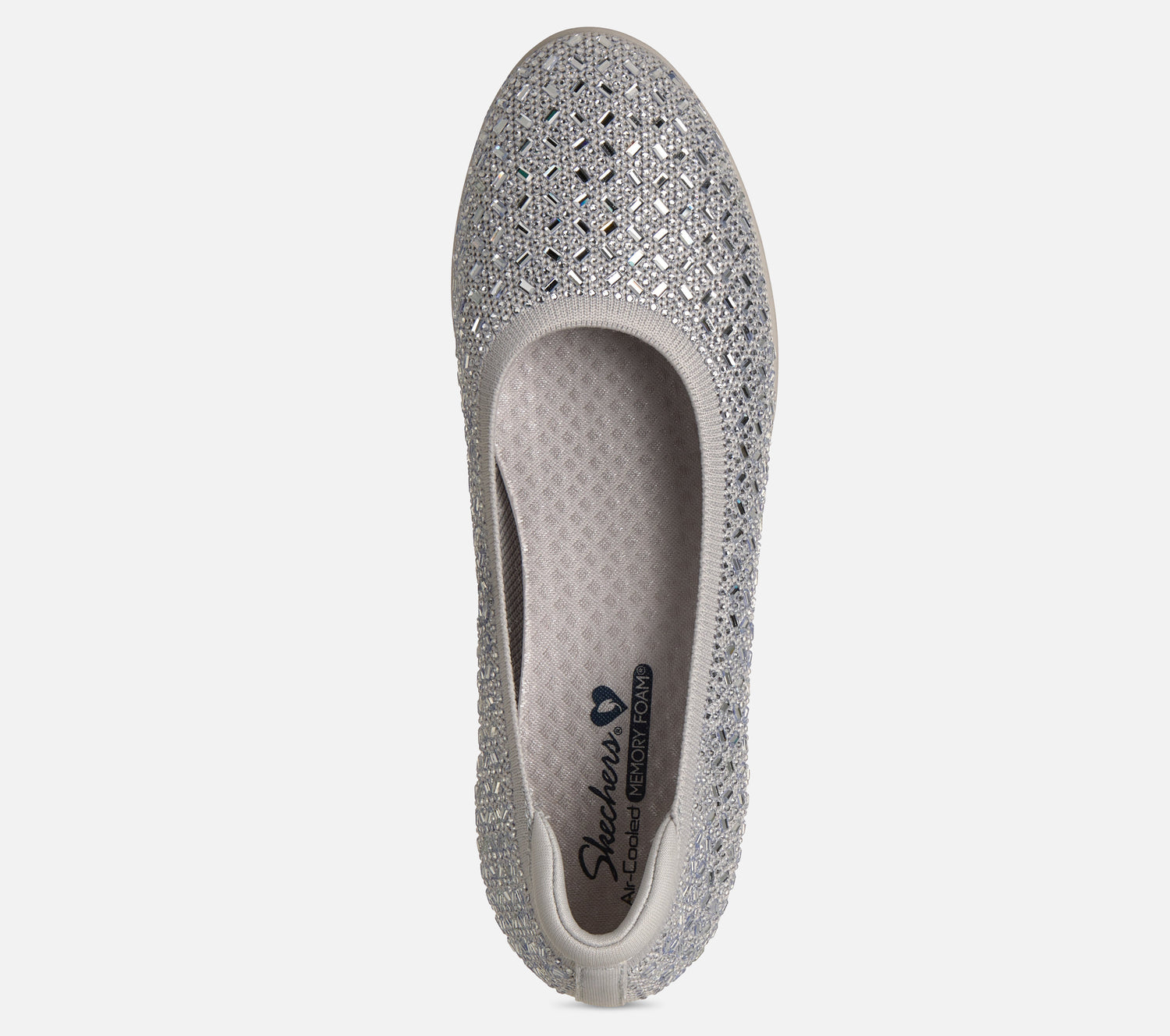 Cleo Flex Wedge - Nova Glam Ballerina Skechers.dk