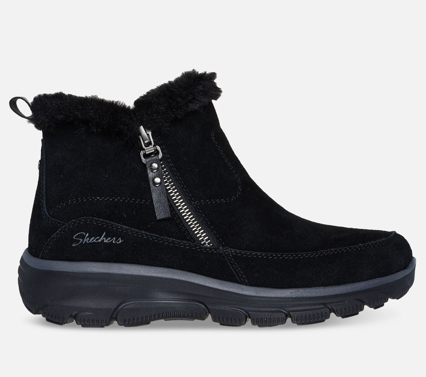 Wide Fit: Easy Going – Cool Zip! Boot Skechers.dk
