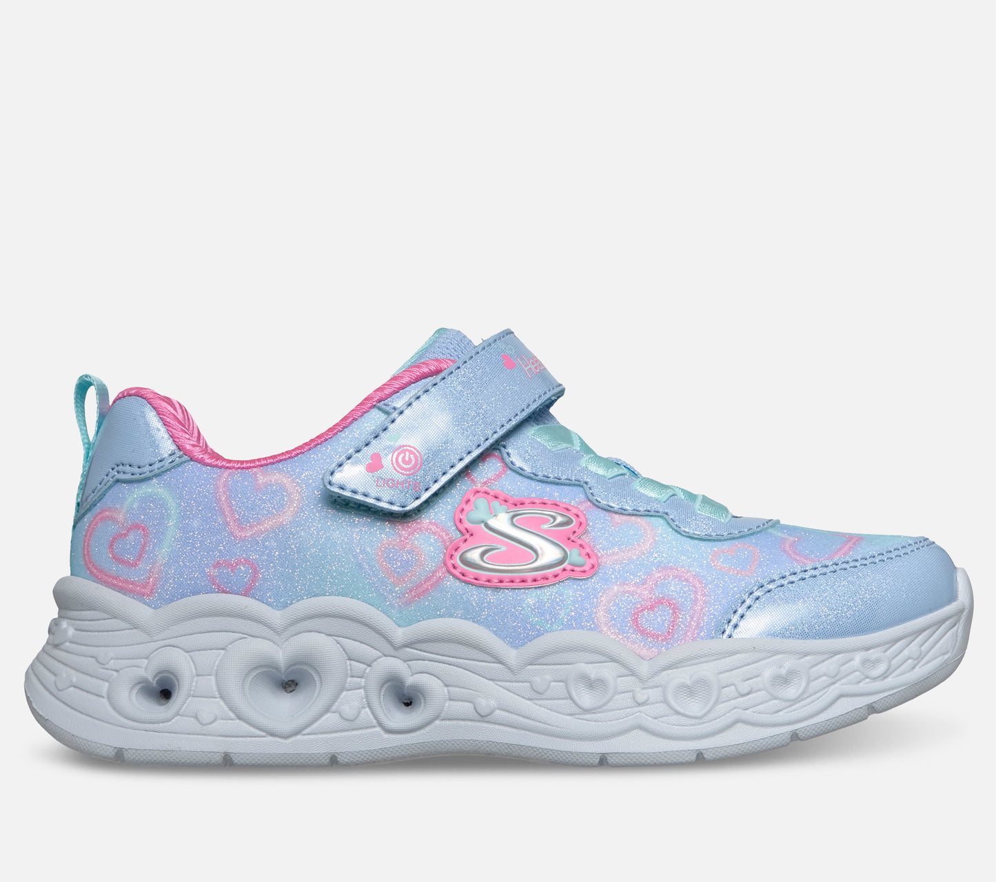 S-Lights: Divine Heart Lights Shoe Skechers.dk