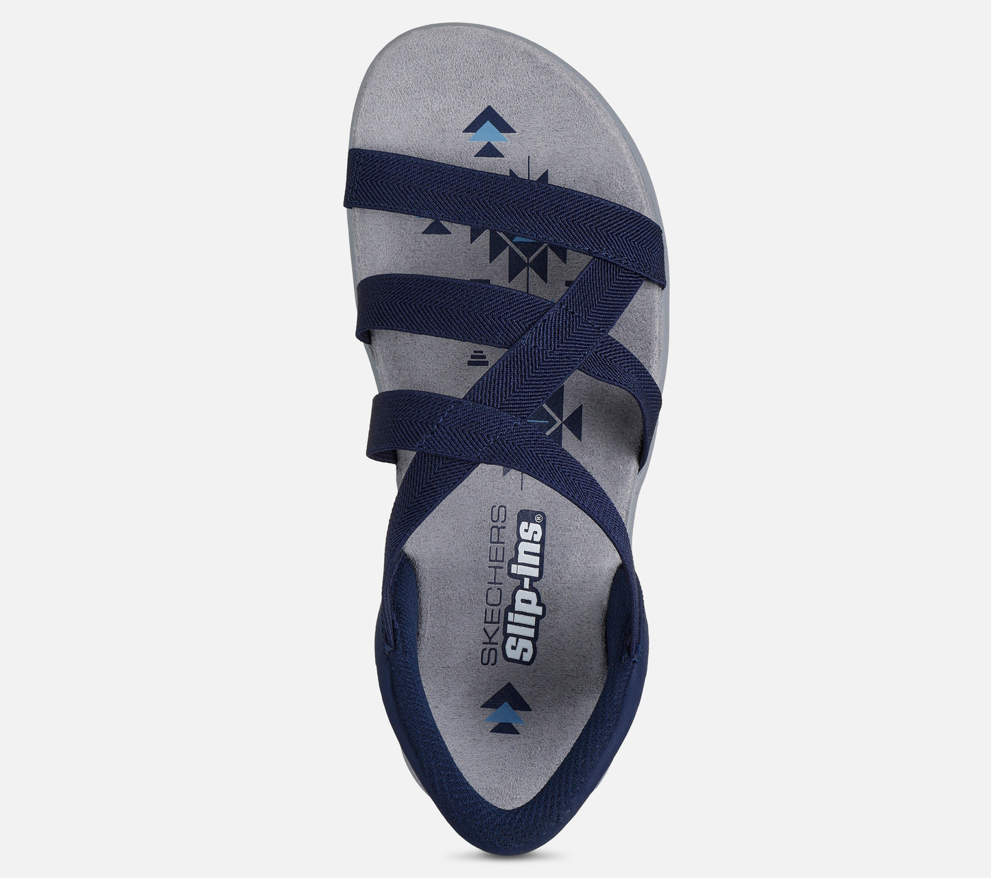 Wide Fit: Slip-ins: Reggae Slim - Stretch Flex Sandal Skechers.dk