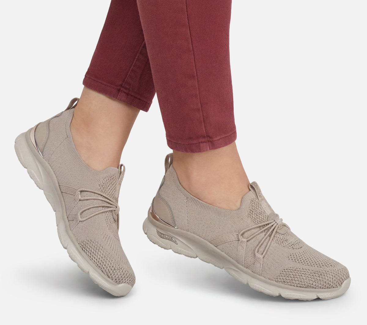 Arch Fit Sunny - Flutter Step Ballerina Skechers.dk