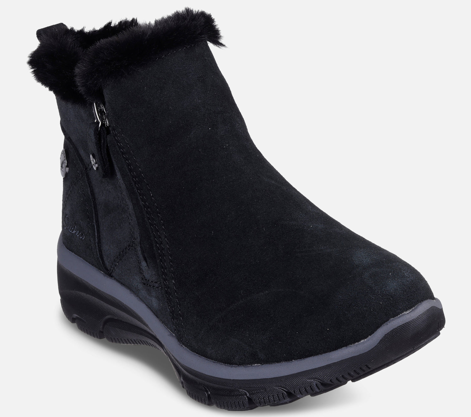 Relaxed Fit: Easy Going - High Zip 2 - Waterproof Boot Skechers.dk