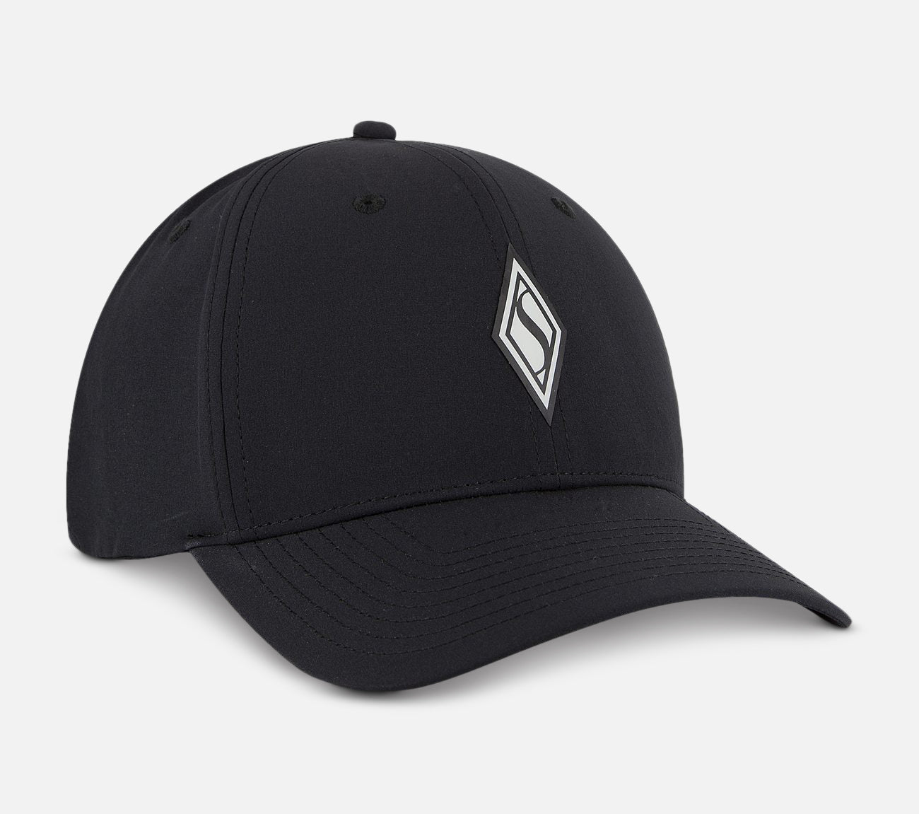 Skechweave Diamond Snapback | Sort herre kasket - Køb her – Skechers.dk