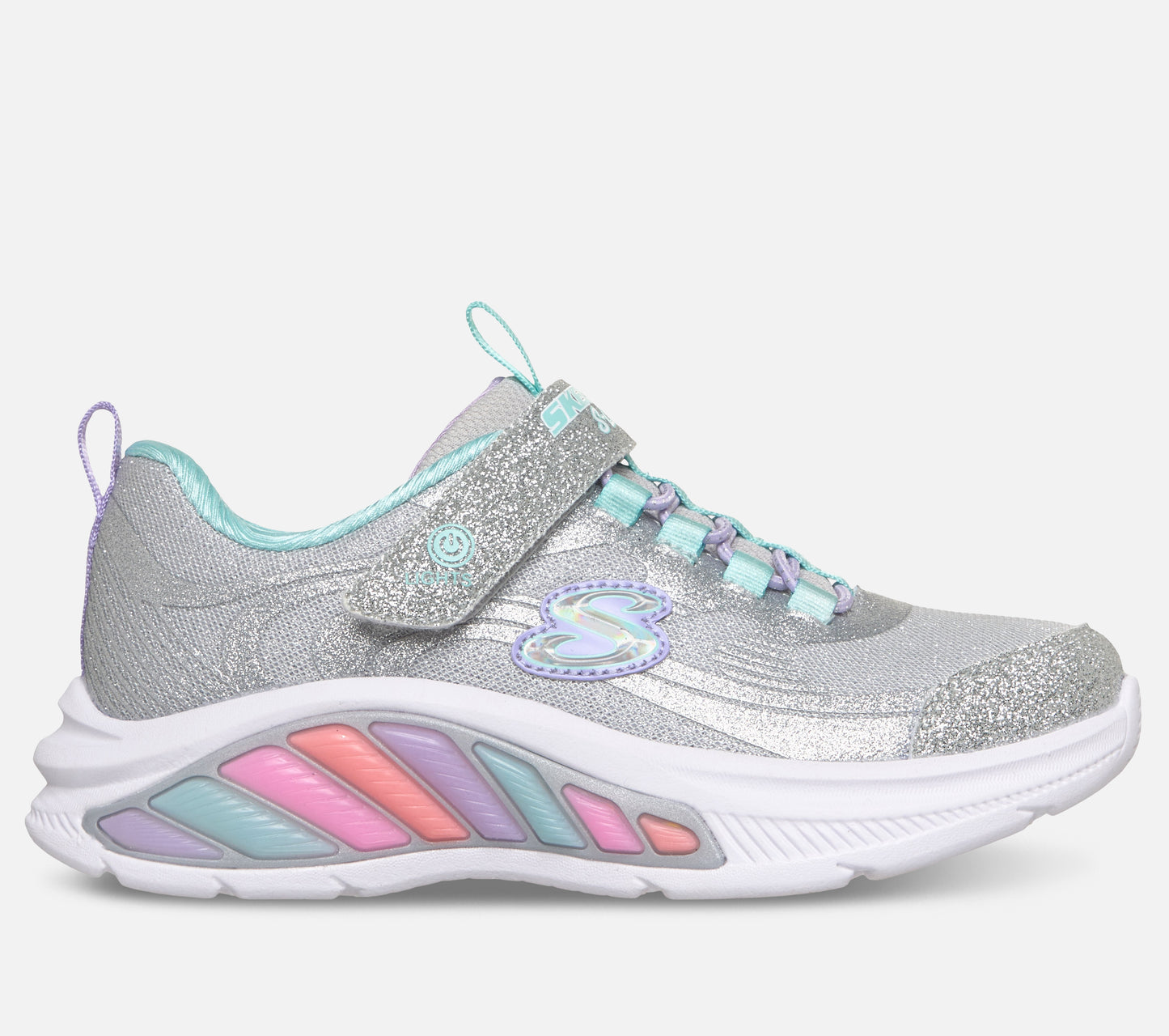 S-Lights: Rainbow Cruisers - Glitzy Glow Shoe Skechers.dk