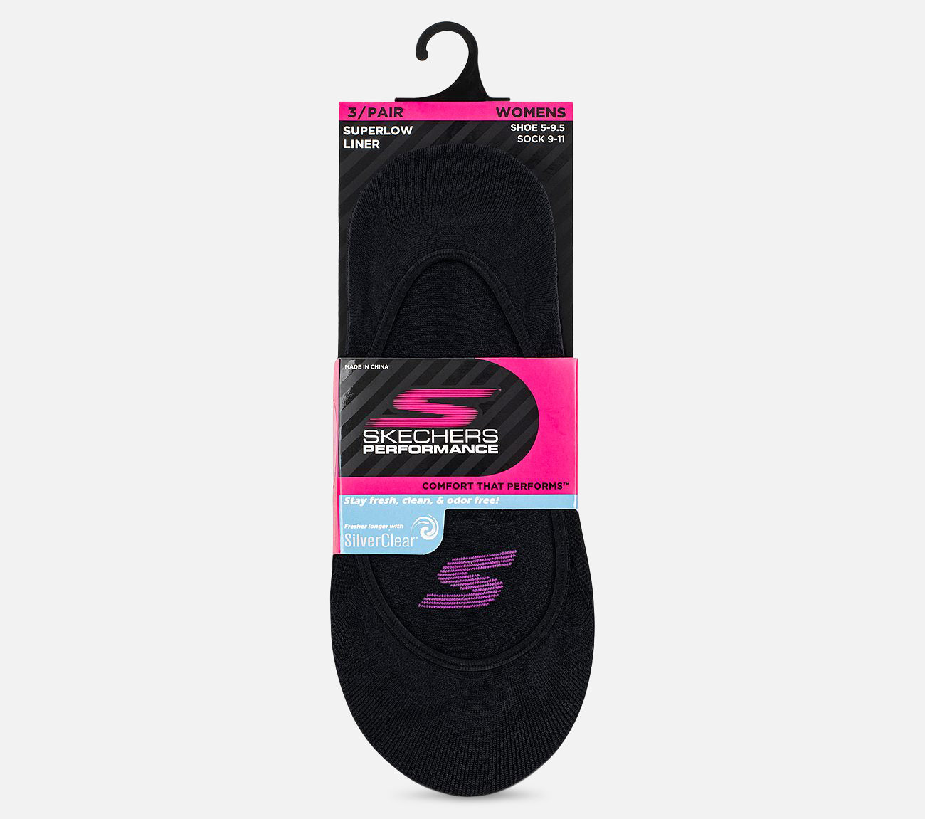 3 Pack Sport Mesh No Show Liner Socks Sock Skechers.dk