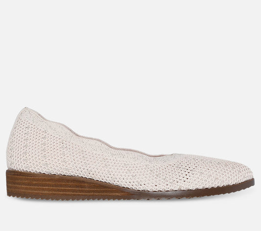 Cleo Sawdust - Real Living Ballerina Skechers.dk