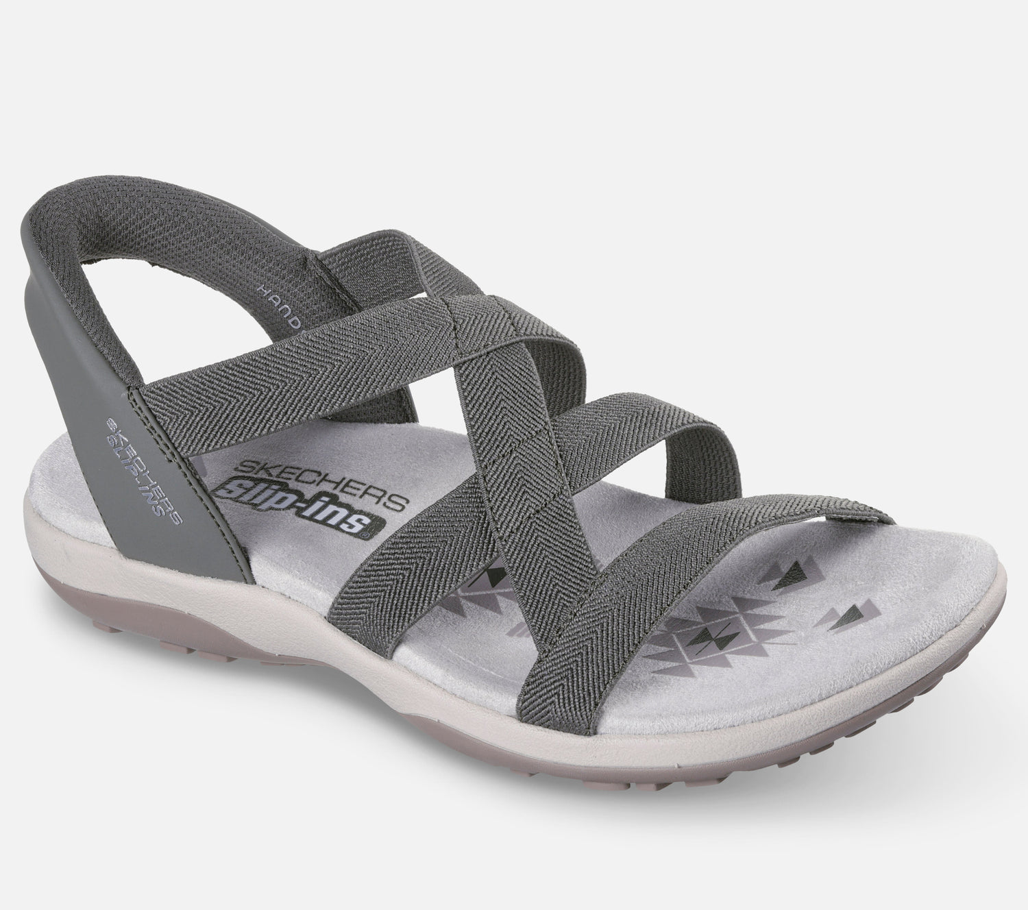 Slip-ins: Reggae Slim - Stretch Flex Sandal Skechers.dk