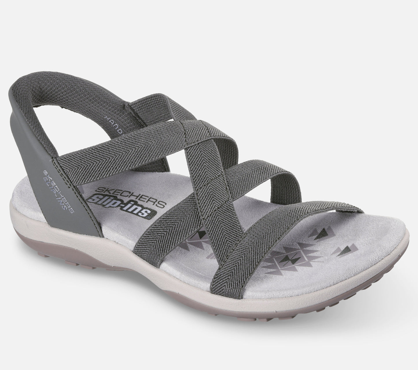 Slip-ins: Reggae Slim - Stretch Flex Sandal Skechers.dk