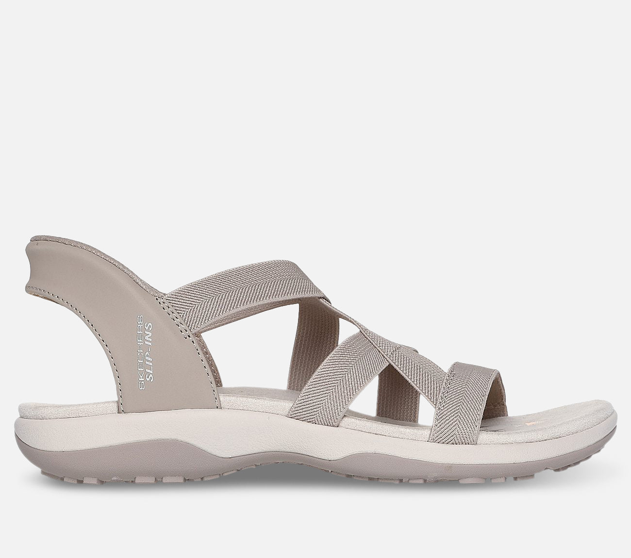 Slip-ins: Reggae Slim - Stretch Flex Sandal Skechers.dk