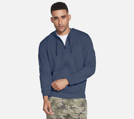 GO WALK Everywhere Full Zip Hoodie Clothes Skechers.dk