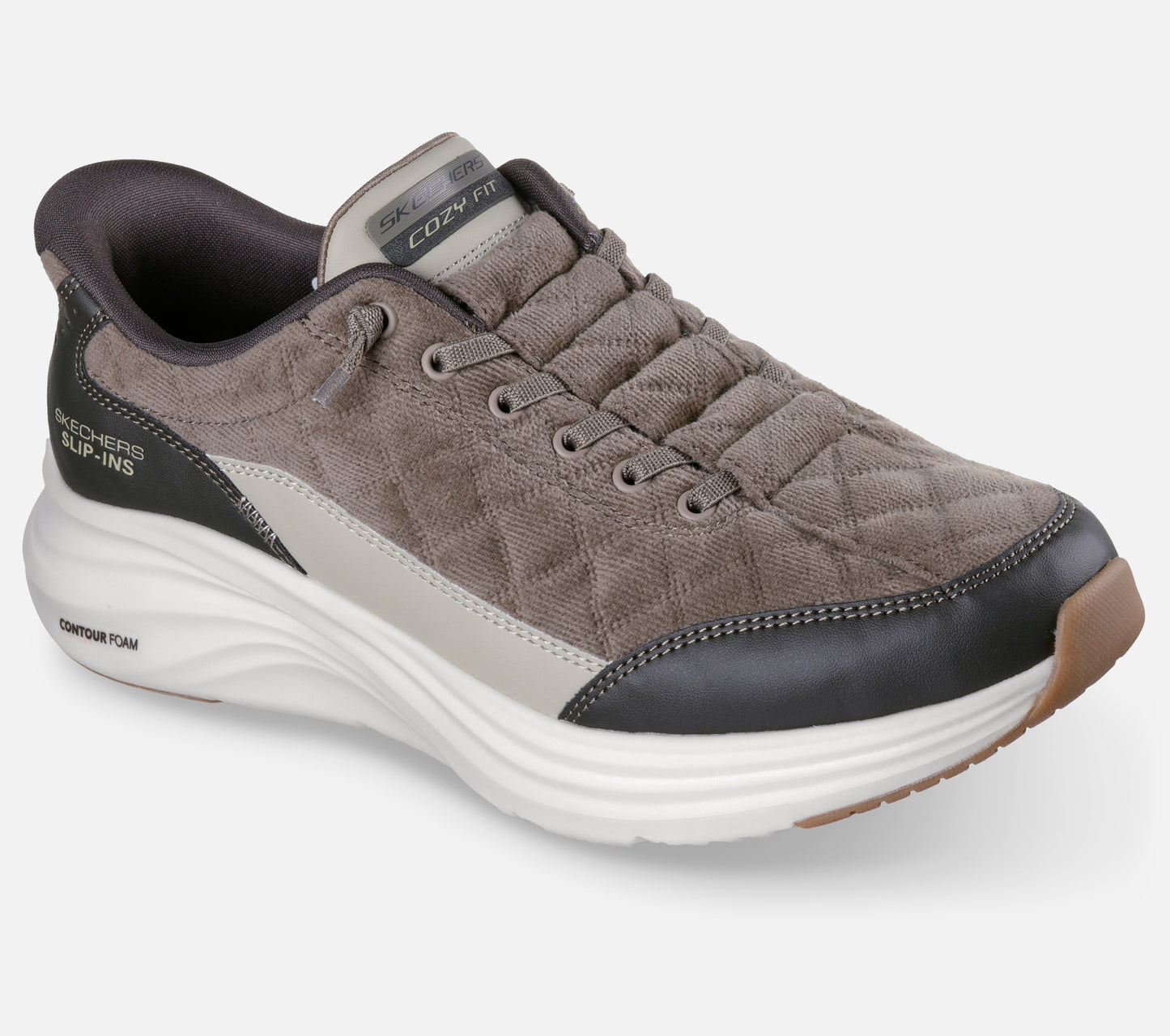 Slip-ins: Contour Foam - Cozy Fit Cordelux Shoe Skechers.dk