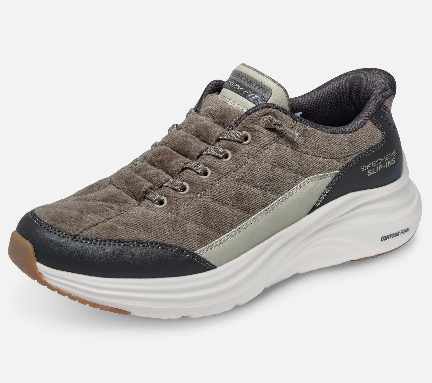 Slip-ins: Contour Foam - Cozy Fit Cordelux Shoe Skechers.dk