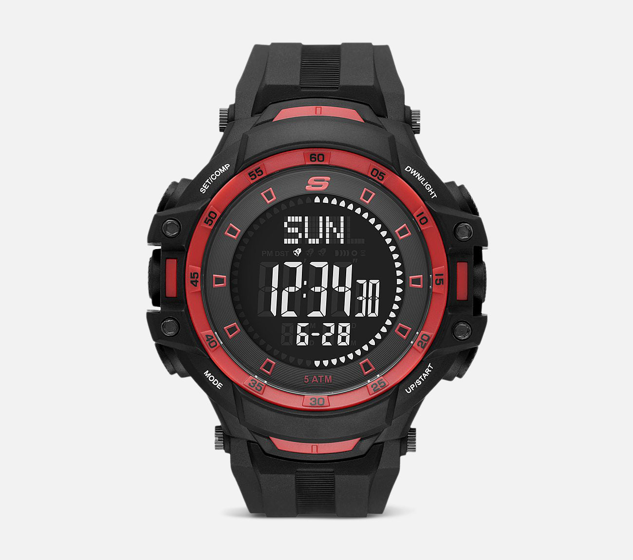 Grandpoint Black & Red Watch Watches Skechers.dk