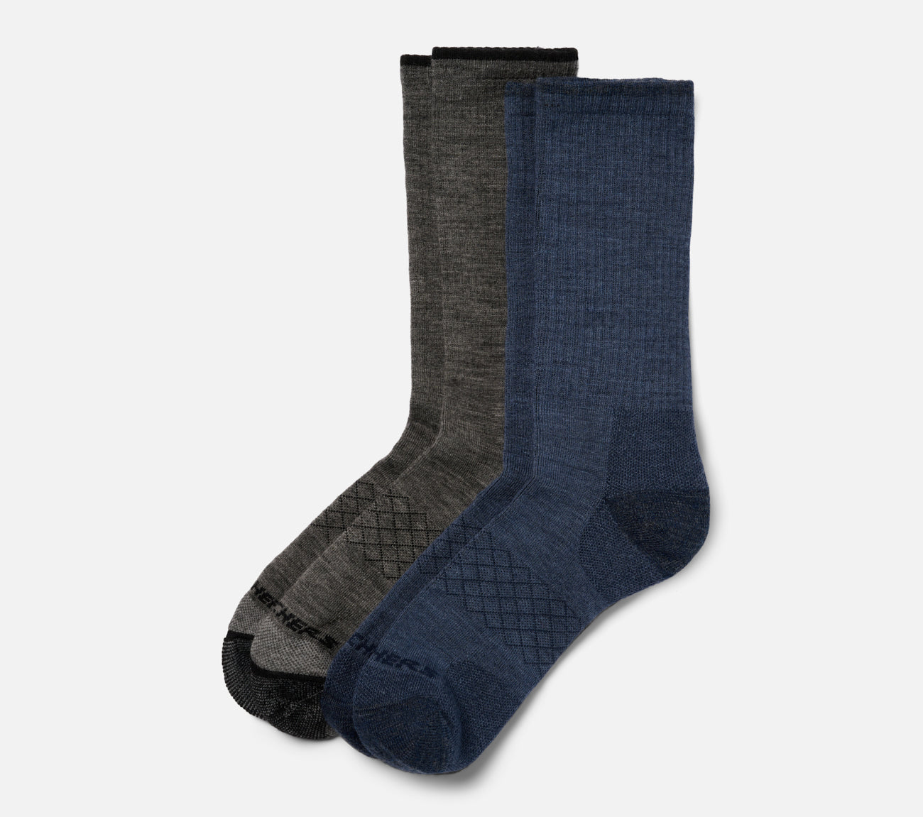 2 pakker uldsokker Sock Skechers