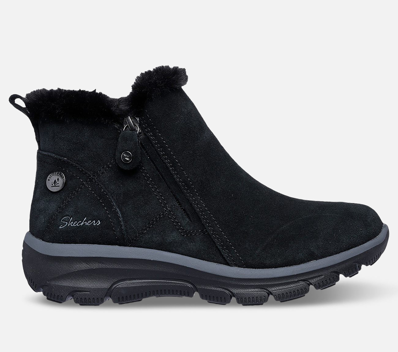 Relaxed Fit: Easy Going - High Zip 2 - Waterproof Boot Skechers.dk