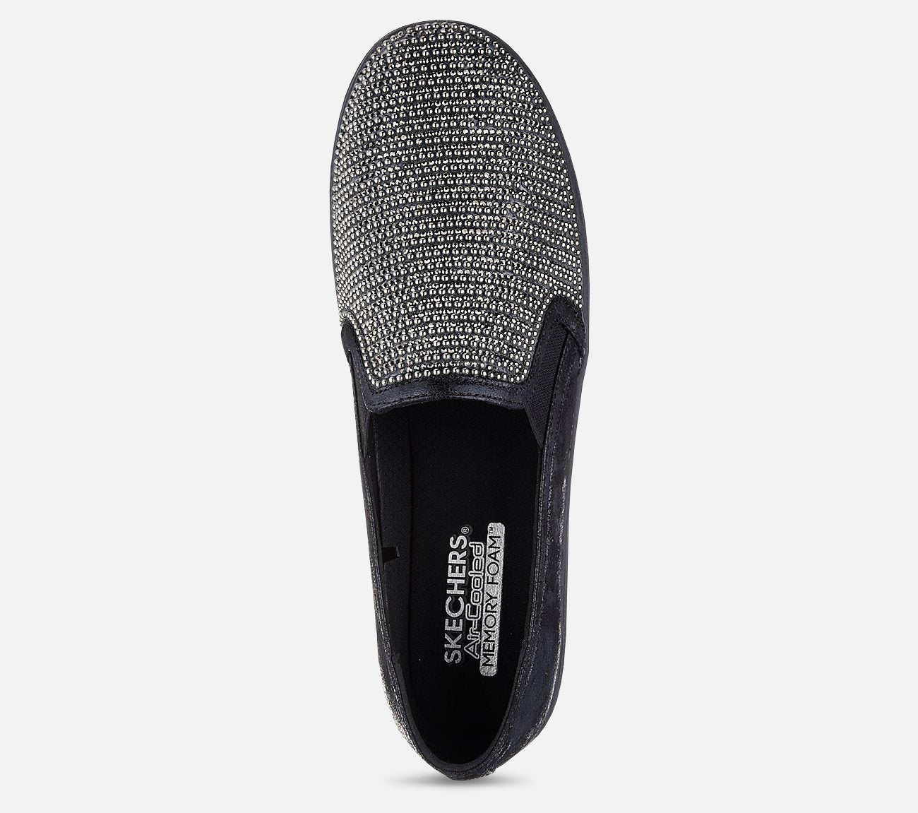Skechers Double Up Shiny Dancer Sort damesko Køb online