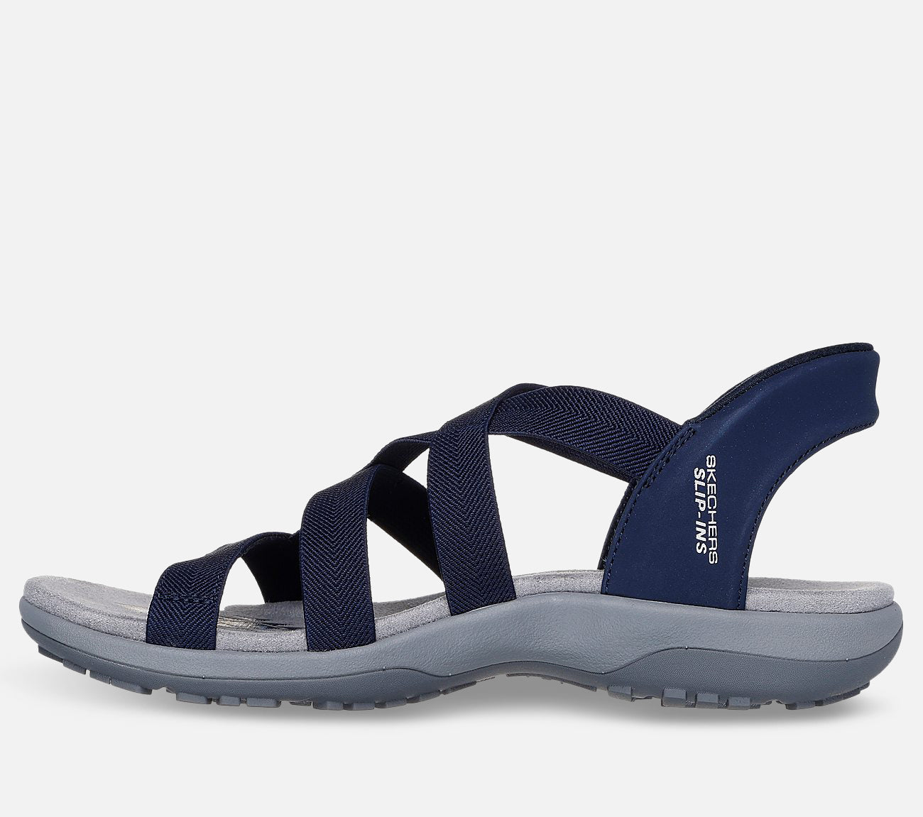 Slip-ins: Reggae Slim - Stretch Flex Sandal Skechers.dk