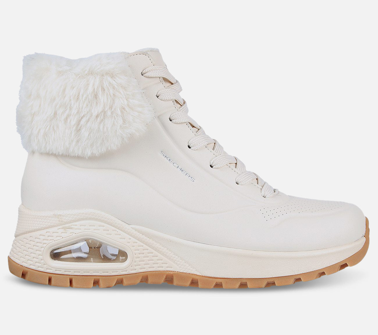 Uno Rugged - Fall Air | Natur dame vinterstøvle - Køb online – Skechers.dk