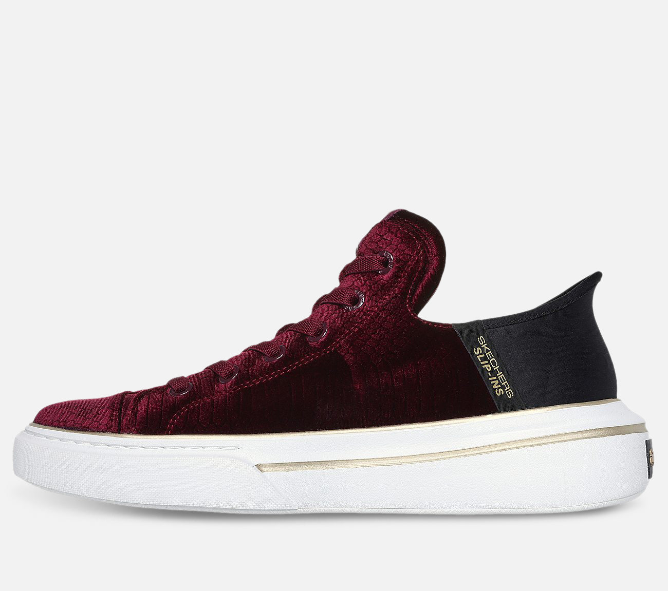 Snoop Dogg: Slip-ins: Snoop One - Boss Life Velvet Shoe Skechers.dk