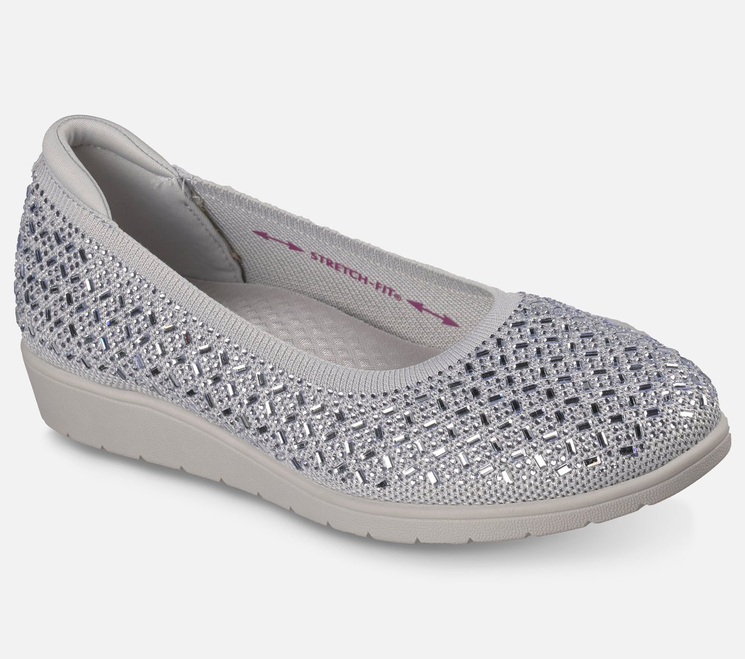 Cleo Flex Wedge - Nova Glam Ballerina Skechers.dk