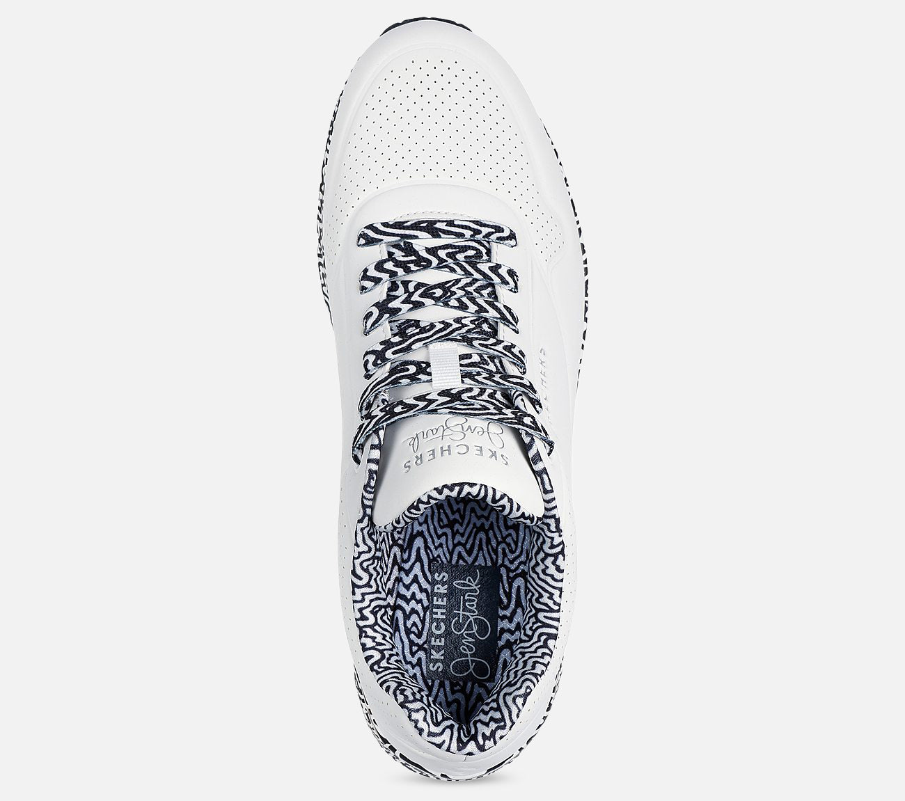 Jen Stark: Uno - Stark Mini Drip Shoe Skechers.dk