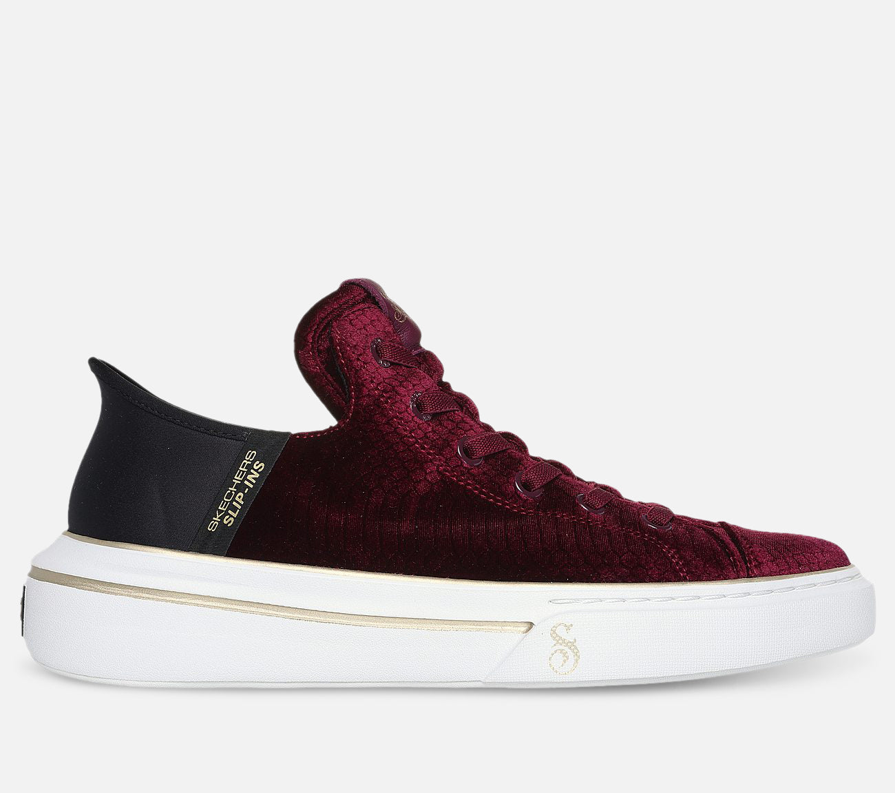 Snoop Dogg: Slip-ins: Snoop One - Boss Life Velvet Shoe Skechers.dk
